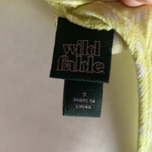 Wild Fable - Sleeveless Neon Yellow Swing Dress - Picture 8 of 10